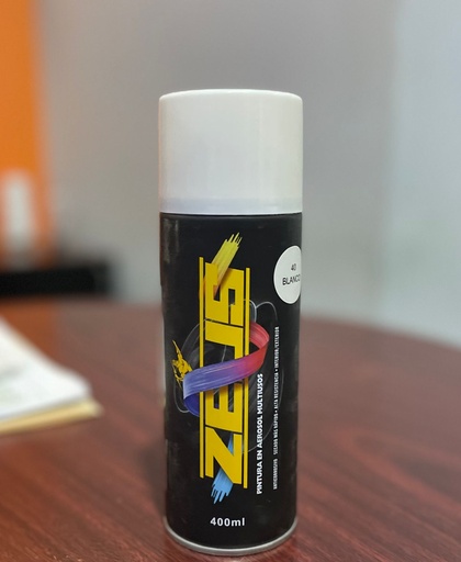 [40# BLANCO] SPRAY BLANCO 400ML 40 ZEUS-SB