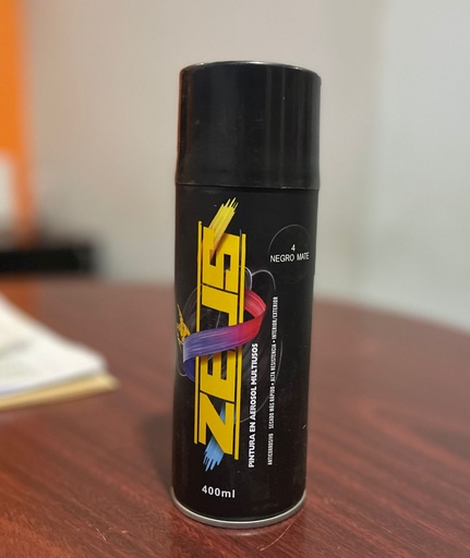 [4# MATE] SPRAY NEGRO MATE 400ML ZEUS-SNM 4