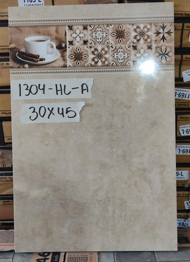 [1304-HL-A] CERAMICA P/PARED 30X35 [1304-HL-A] (1METRO) CAFE CON TAZA