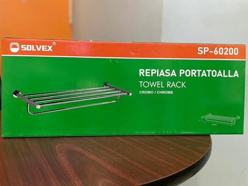 [SP-60200] SOLVEX PORTATOALLA CROMADO SP-60200