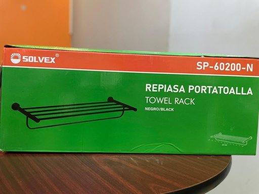 [SP-60200-N] SOLVEX PORTATOALLA NEGRO SP-60200-N