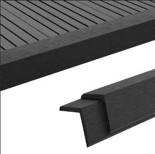 [WPC12] TABLILLA PERFIL L" WPC NEGRO