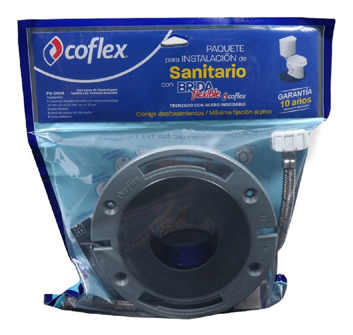 [PS-D004] SET INSTALACION DE SANITARIO CON BRIDA FLEXIBLE COFLEX PS-D004
