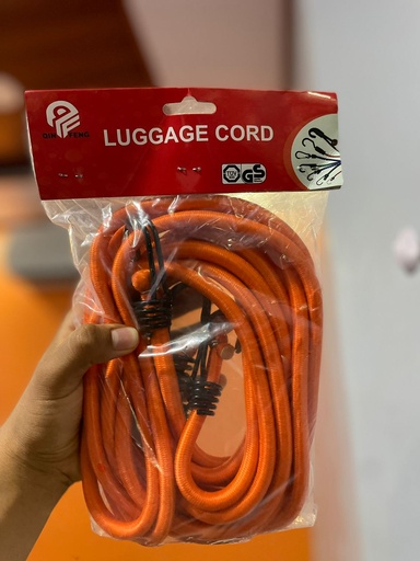 [095-2PC-3M] CUERDA DE MONTA CARGA ANARANJADA (10X3M) LUGGAGE CORD