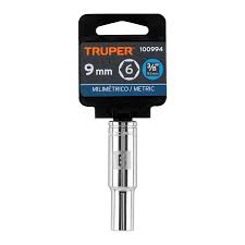 [100994] CUBO TRUPER 9MM 3/8 D-3809-HM 6PUNTAS 100994
