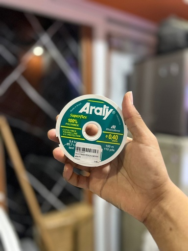 [19AS0401A] HILO PARA PESCA 0.40MM ARATY 