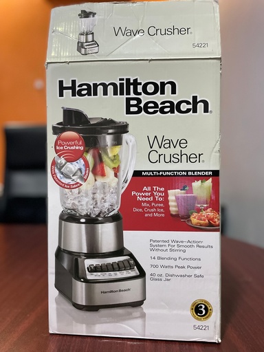 [54221] LICUADORA HAMILTON BEACH 12-VEL 700W 54221