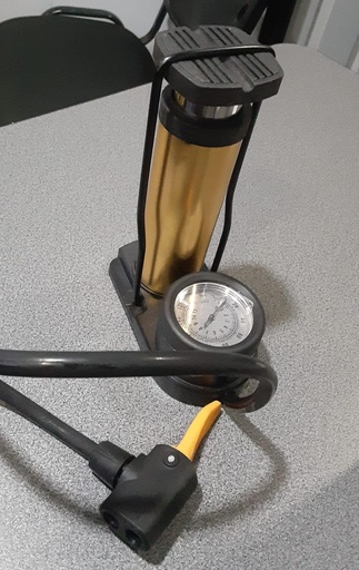 [770230] BOMBA DE AIRE DE PIE MINI ALUMINIO HOTECHE 770230