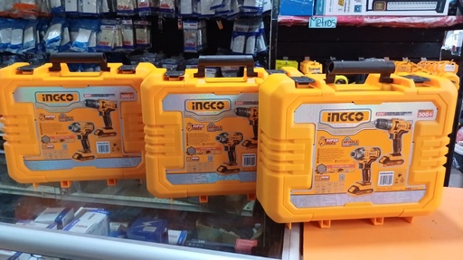 [UCOSLI230708] TALADRO DE IMPACTO + TALADRO 3/8 INALAMBICO 20V UCOSLI230708 (KIT DE DOS UNIDADES)