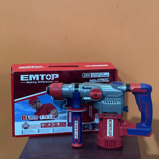 [ELRH20288] TALADRO ROTAMARTILLO 20V BRUSHLESS INDUS. EMTOP