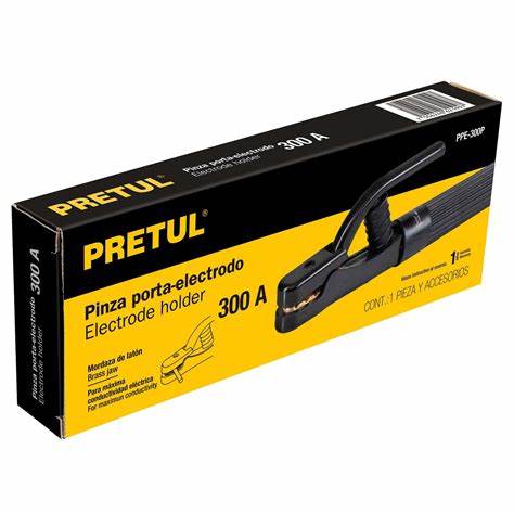 [24232] PINZA PORTA ELECTRODO 300-AMP PRETUL