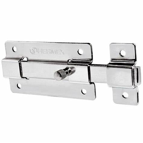 [43713] PASADOR P/PUERTA HERMEX 51 MM CROMADO PAC-35
