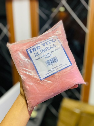 [000359] COLORANTE ROJO 2LBS SAN VITO
